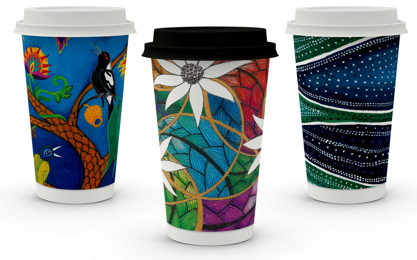 16oz (460ml) NaturalPak Double Wall Trend Cup