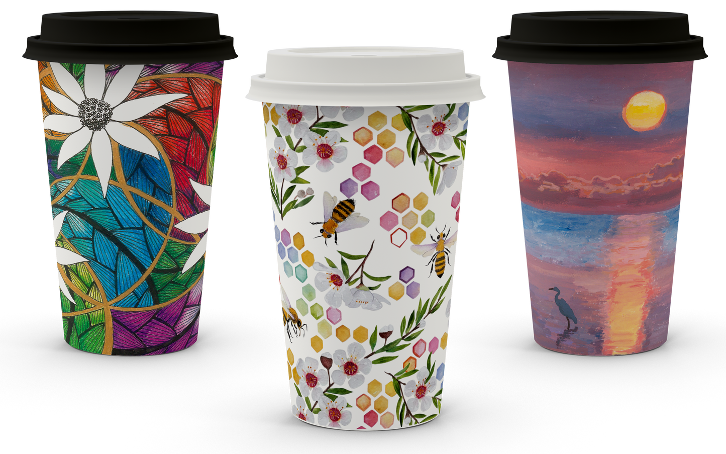 16oz (460ml) NaturalPak Single Wall Trend Cup