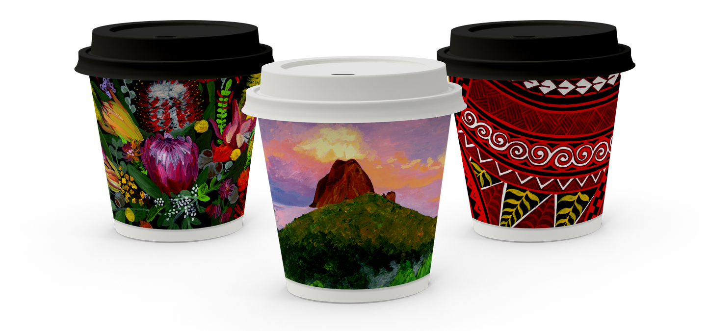 8oz (295ml) NaturalPak Double Wall Trend Cup