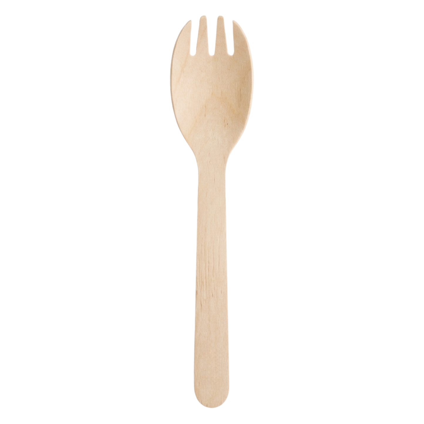 BetaEco Wooden Cutlery Spork 1000 (10x100)