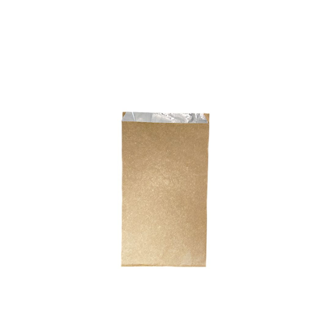 BFB4 - Plain Brown XL Foil Chicken Bag
