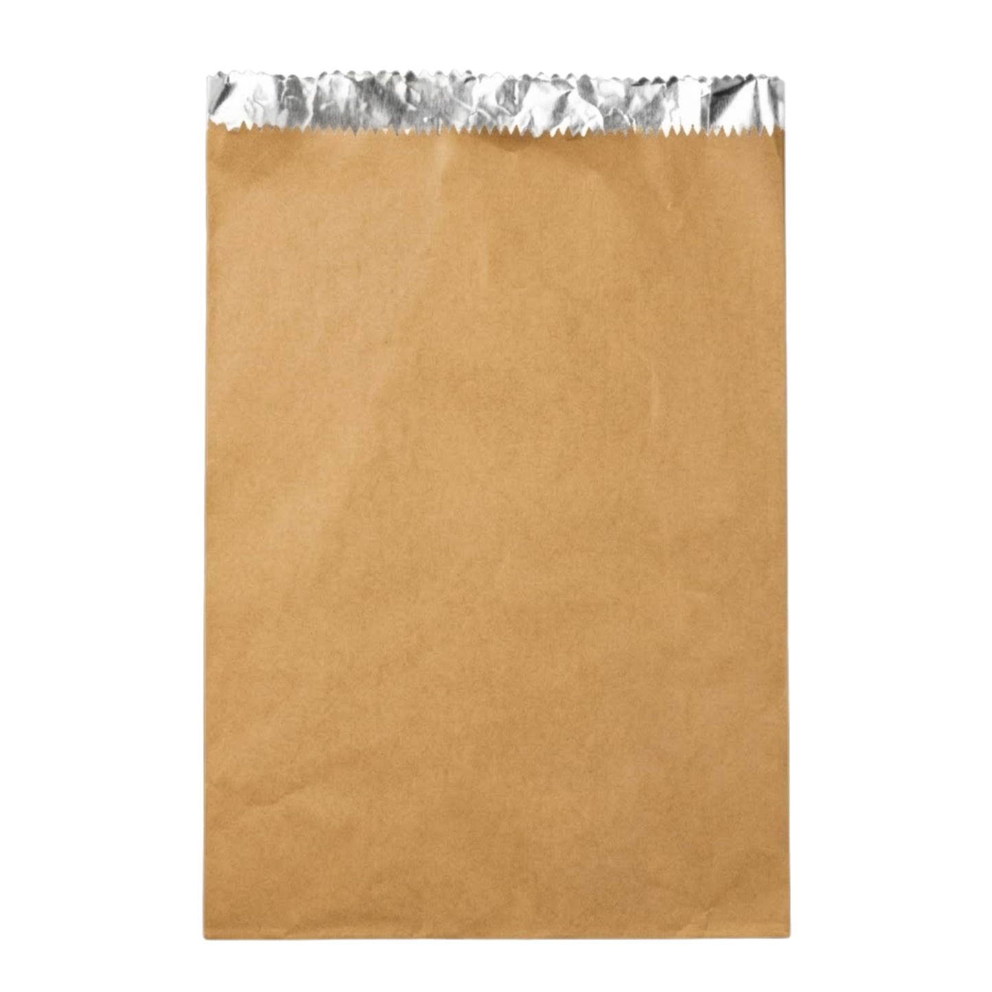 Plain Brown Jumbo Foil Chicken Bag