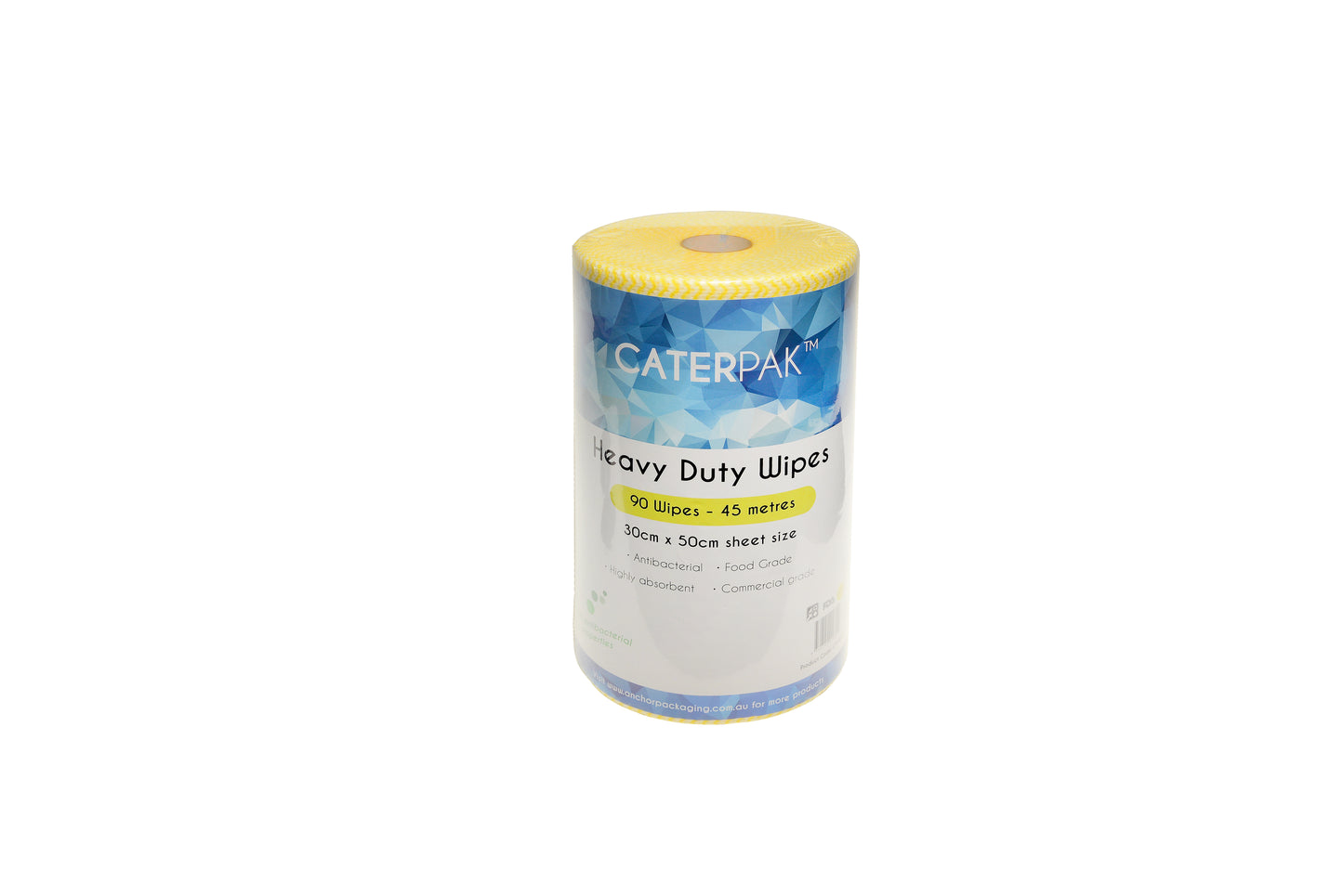 Caterpak Heavy Duty Wipes - Yellow