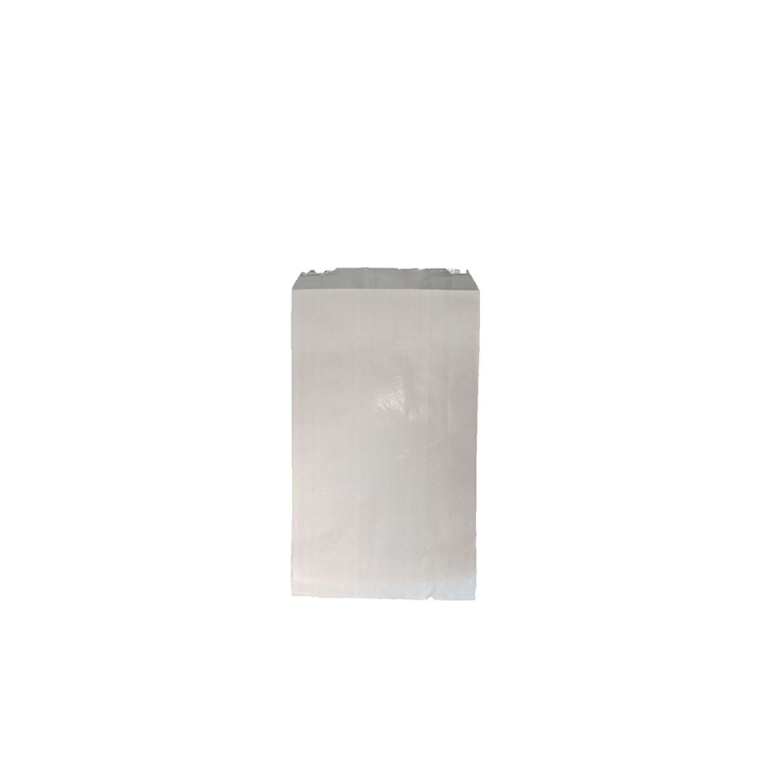 Plain White Jumbo Foil Chicken Bag