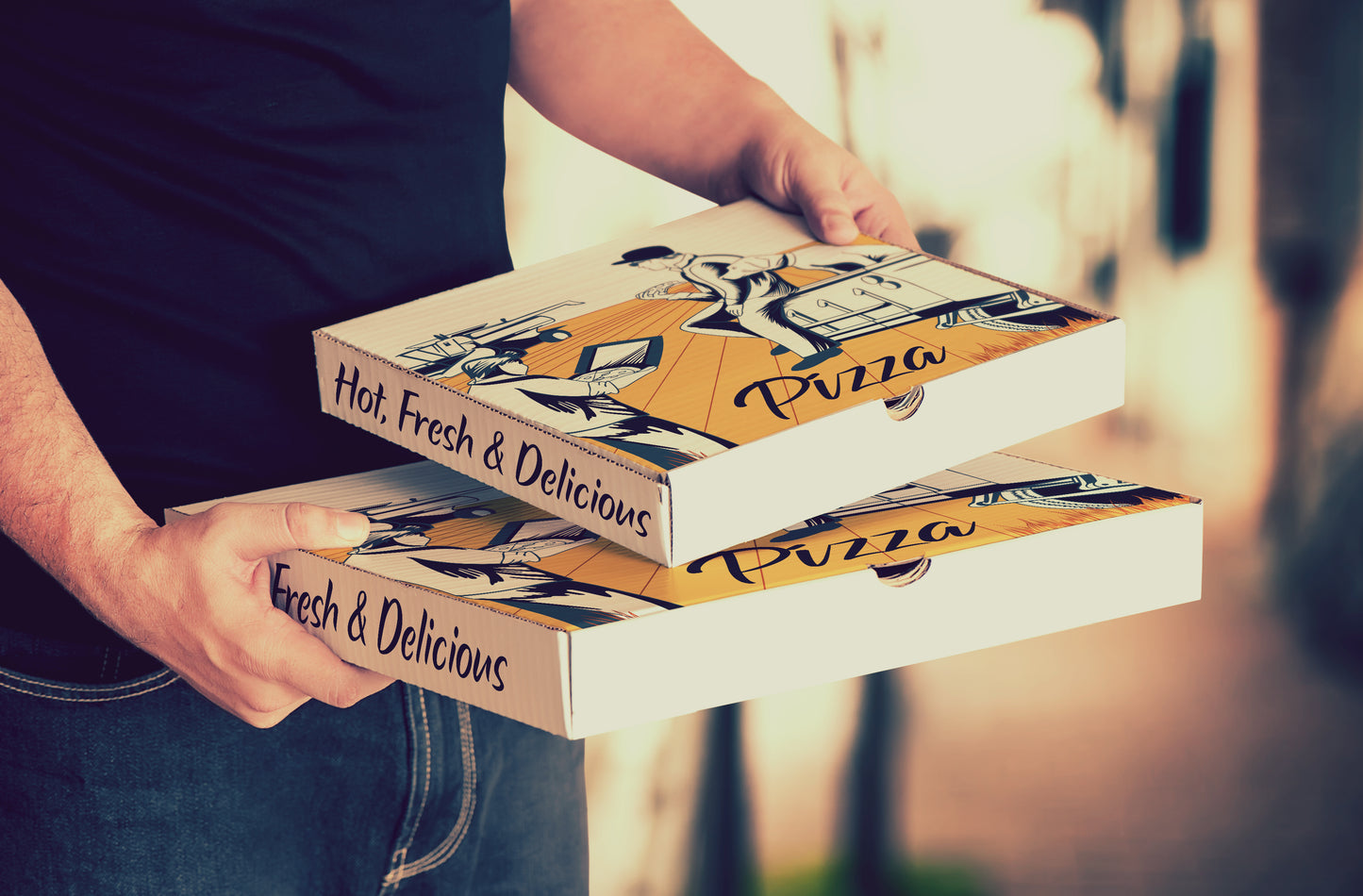 Trend Pizza Harvest 15" DF White - 50/Bundle