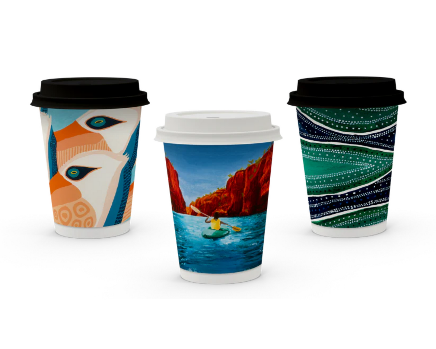 12oz (390ml) NaturalPak Double Wall Trend Cup