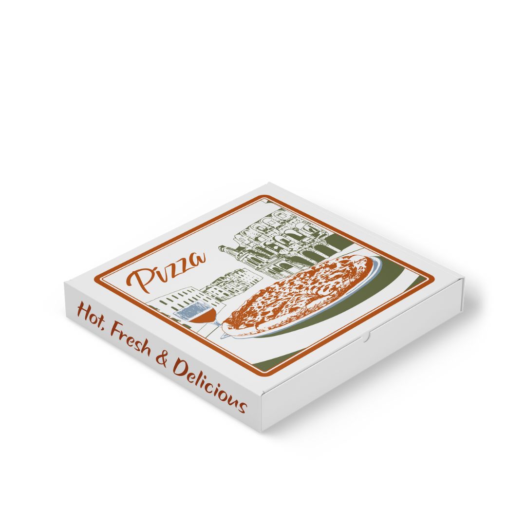 Trend Pizza Roman 15" DF White - 50/Bundle