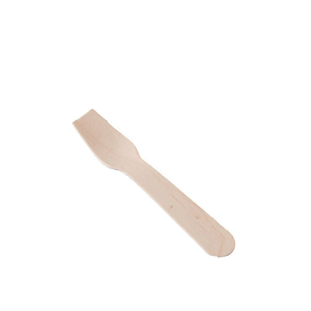 BetaEco Wooden Cutlery Gelato Spoon 1000 (10x100)