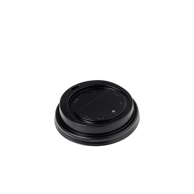 BetaEco Recyclable Lid Black 6/8oz Cups (80mm)