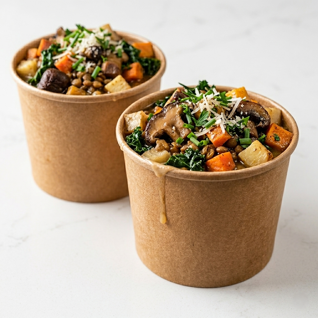 Food Container Cups & Lids