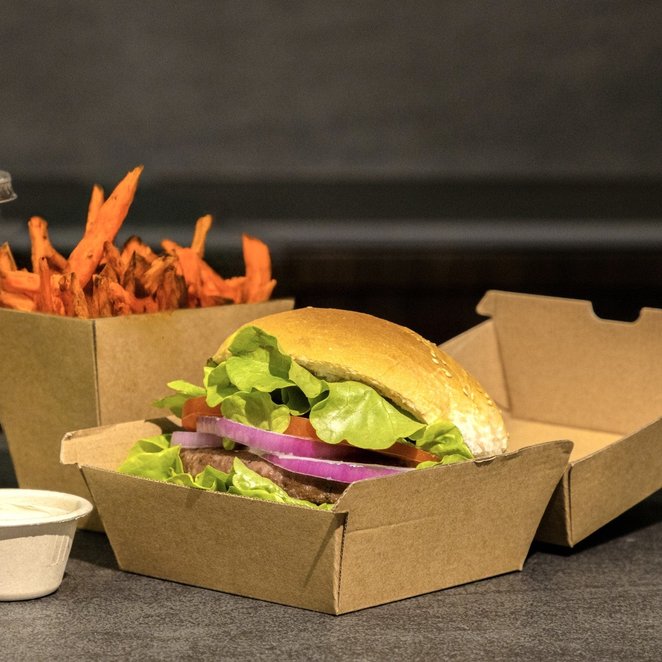 Brown Corrugated Paper Packaging