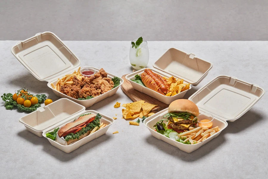Pulp Hinged Containers
