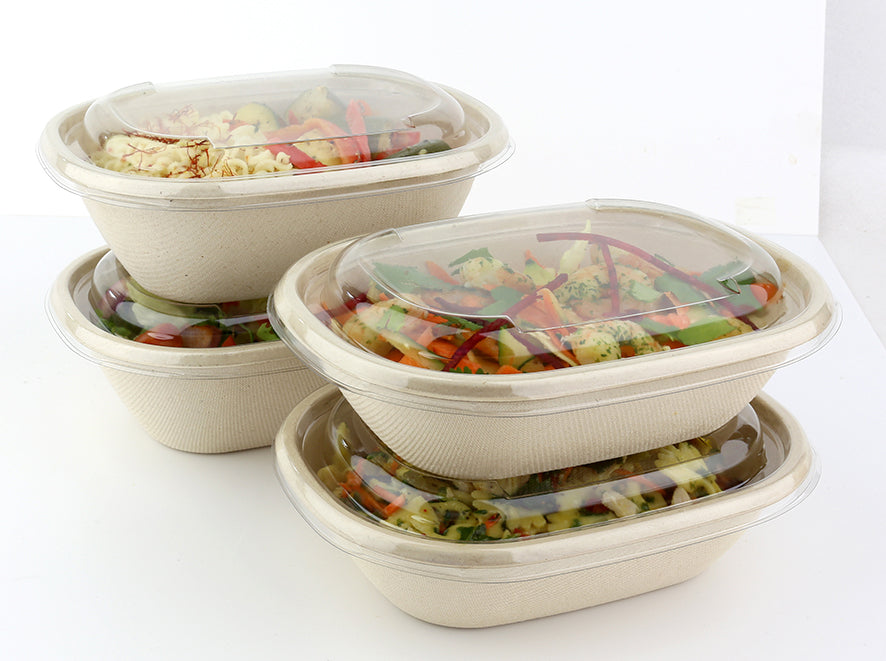Pulp Oval Bowls & Lids