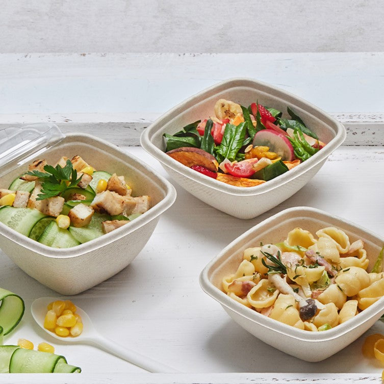 Pulp Square Bowls & Lids