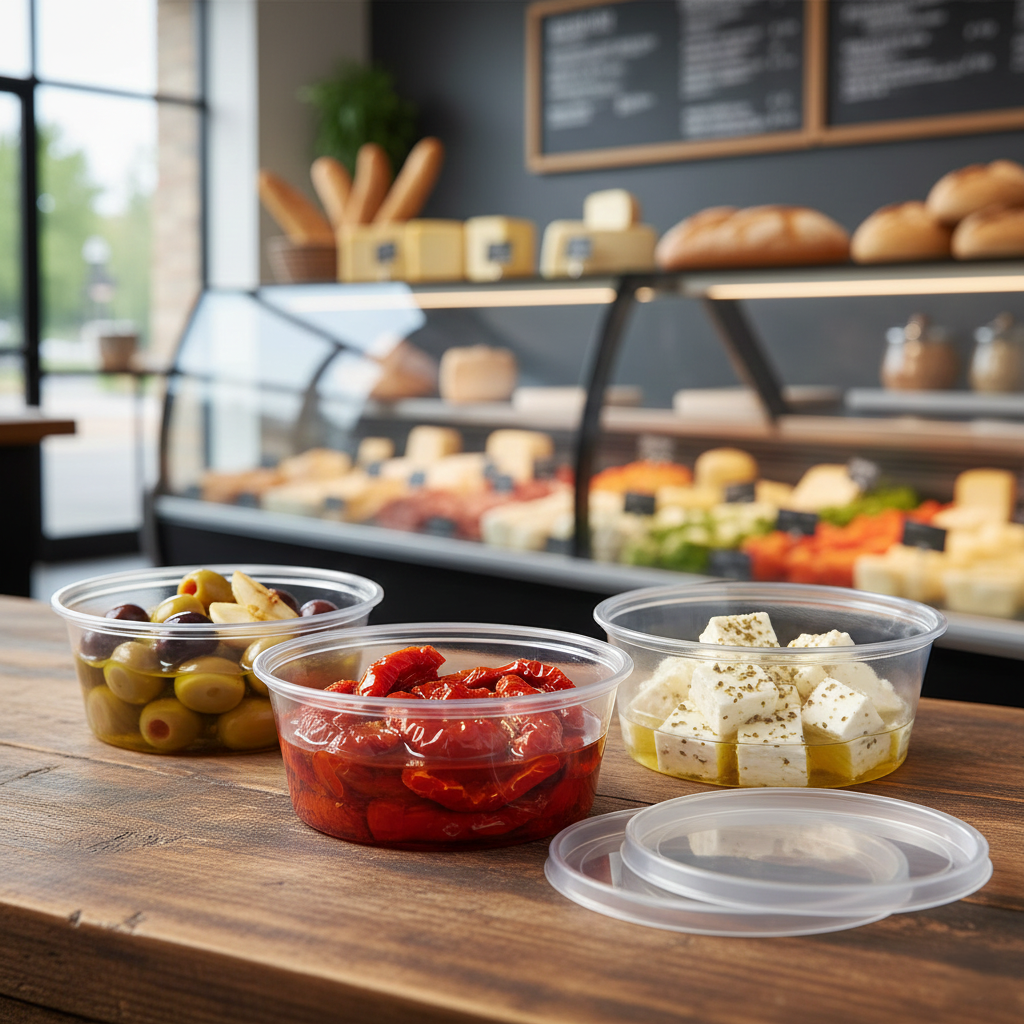 Round Containers & Lids