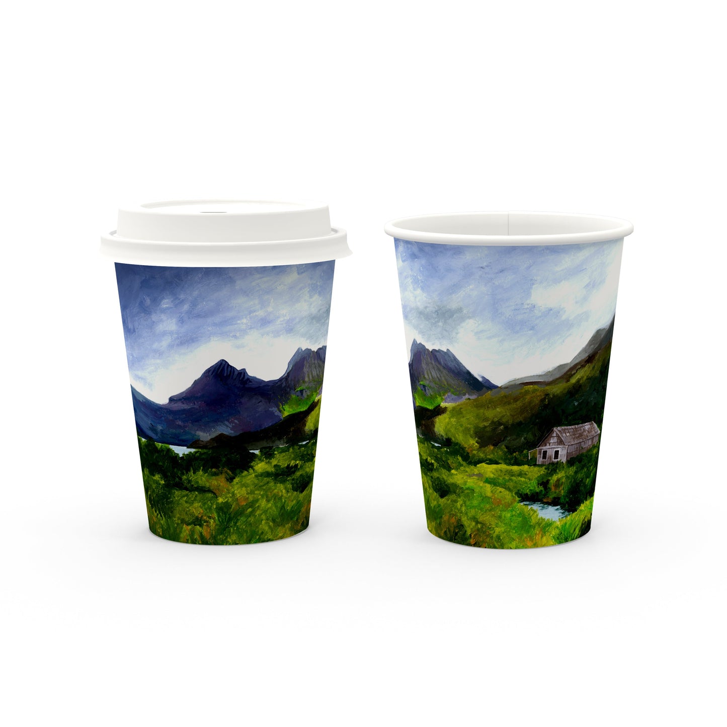 16oz (460ml) NaturalPak Single Wall Trend Cup