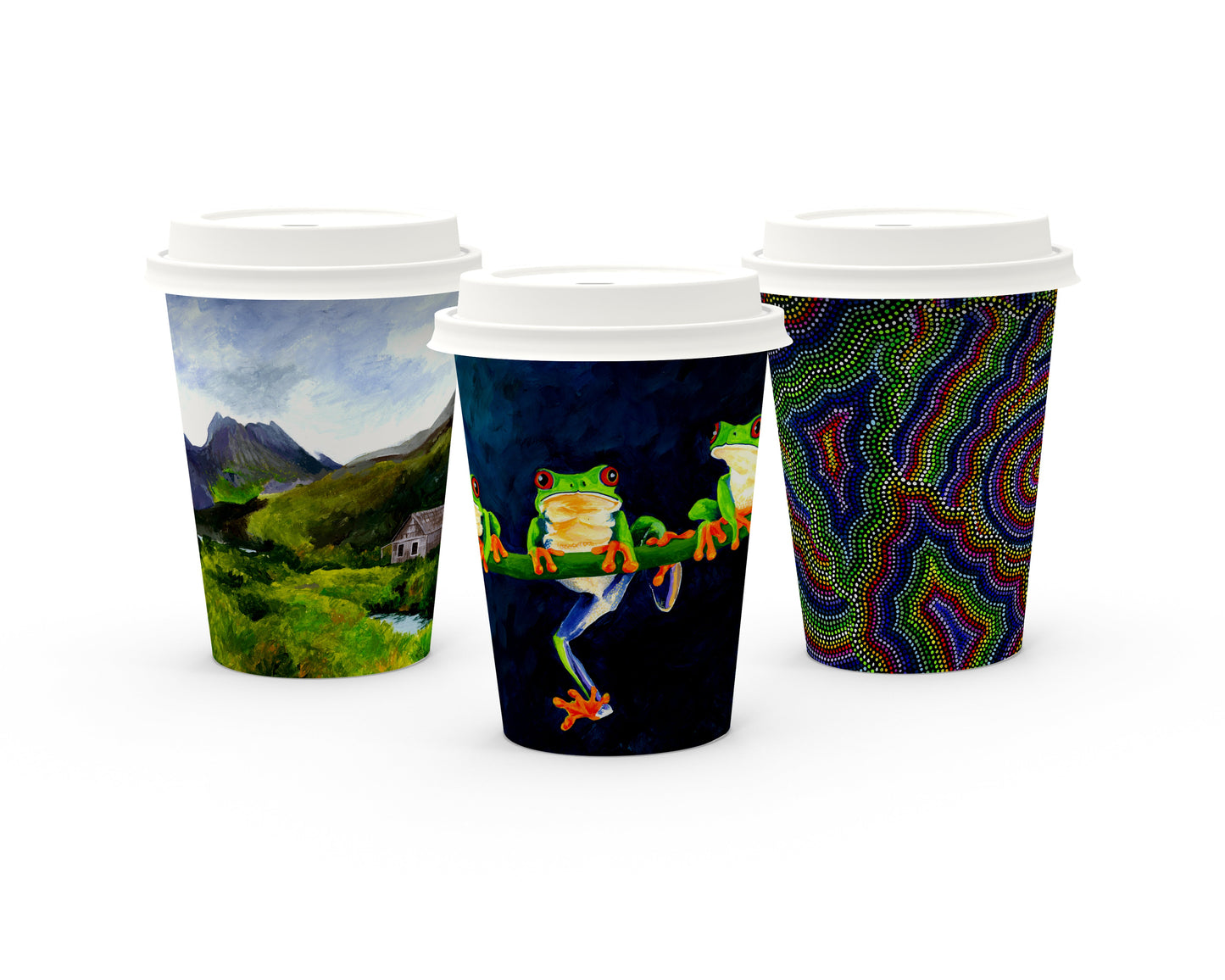 16oz (460ml) NaturalPak Single Wall Trend Cup