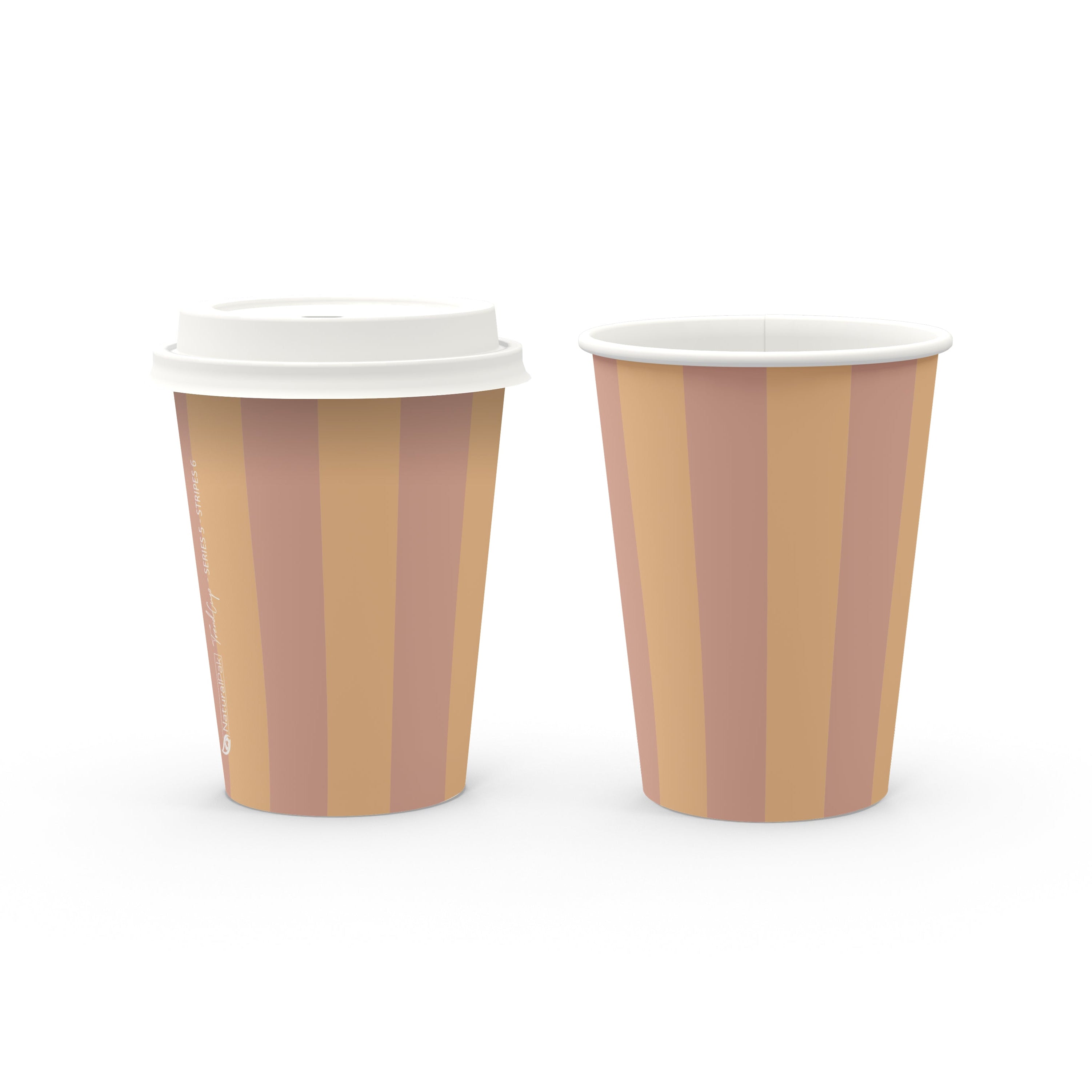 12oz (390ml) NaturalPak Single Wall Trend Cup