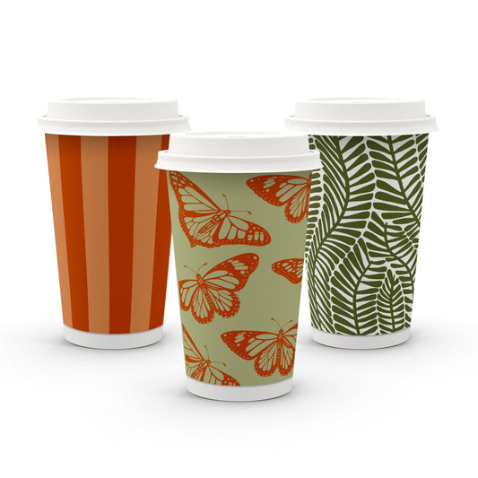 16oz (460ml) NaturalPak Double Wall Trend Cup