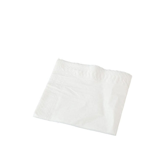 Culinaire 2 Ply White Luncheon Napkin Quarter Fold