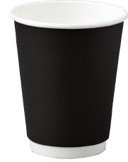 NatPak BLACK Double Wall 12oz Hot Cup - 500ctn