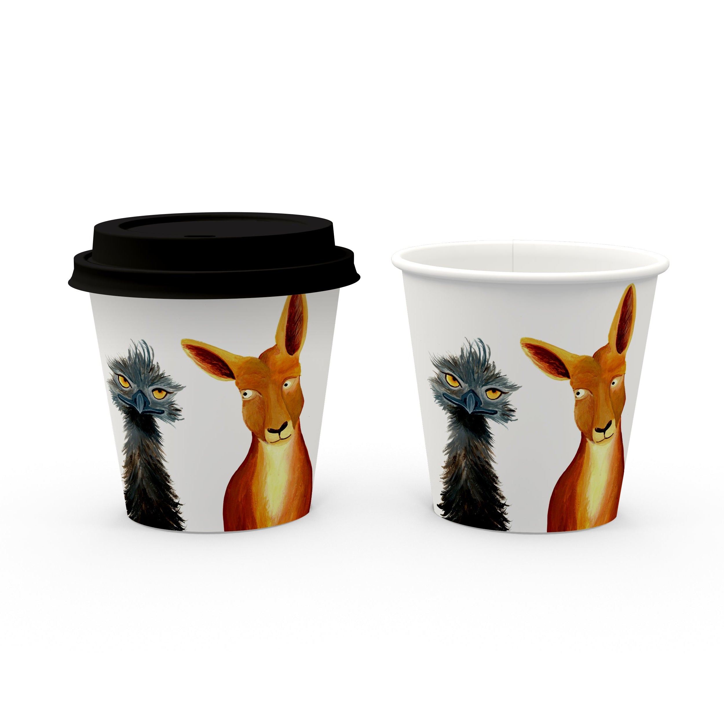 8oz (295ml) NaturalPak Single Wall Trend Cup