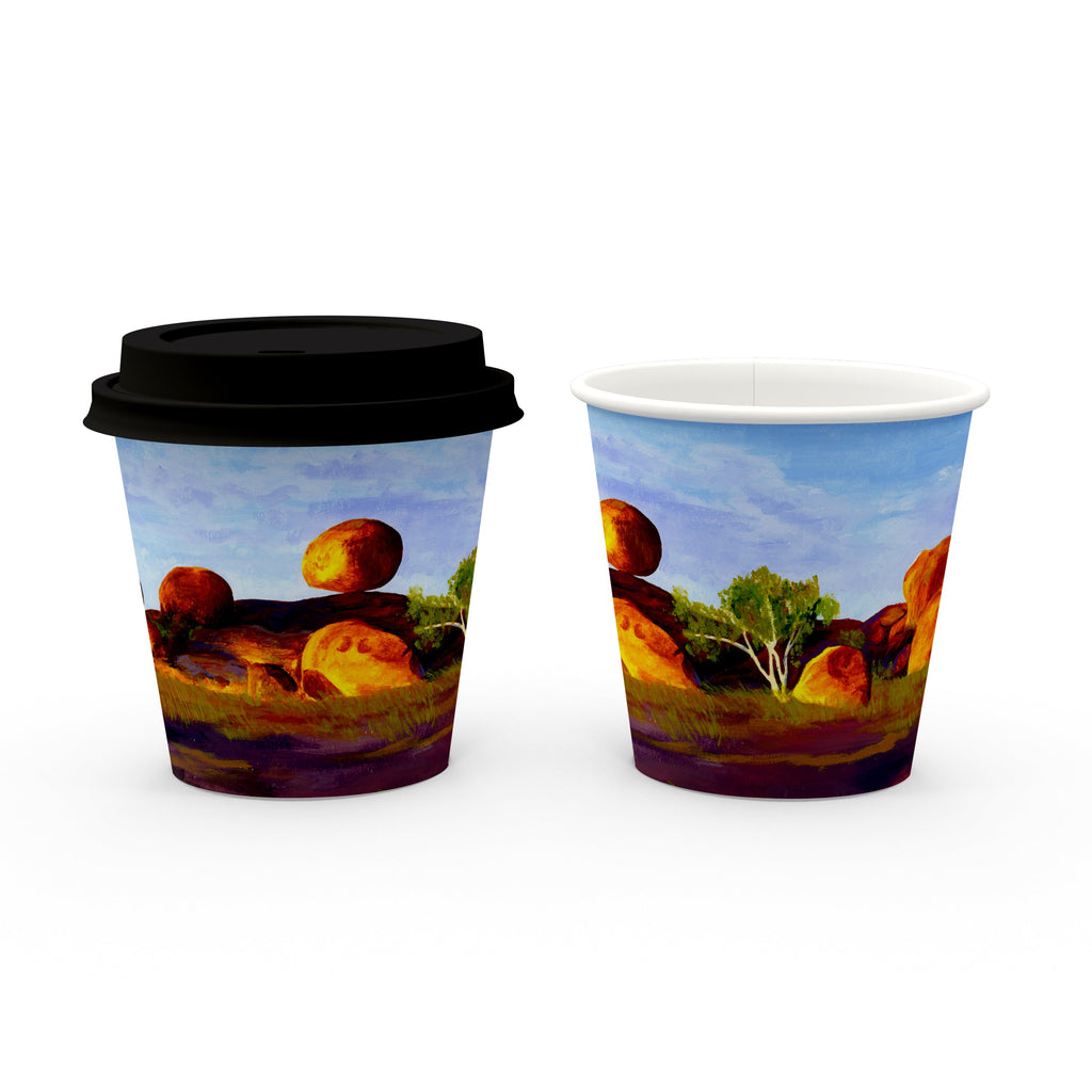 8oz (295ml) NaturalPak Single Wall Trend Cup
