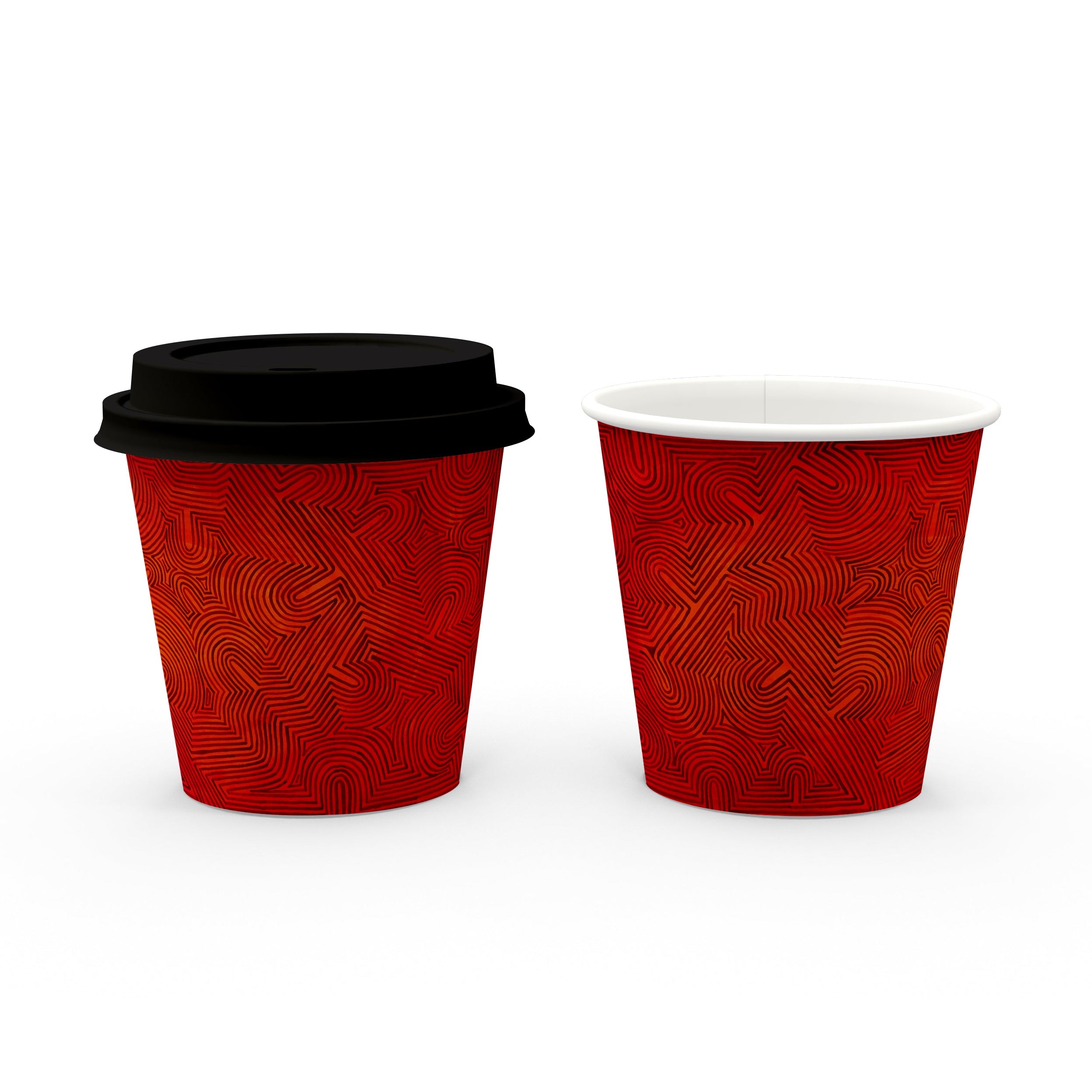 8oz (295ml) NaturalPak Single Wall Trend Cup