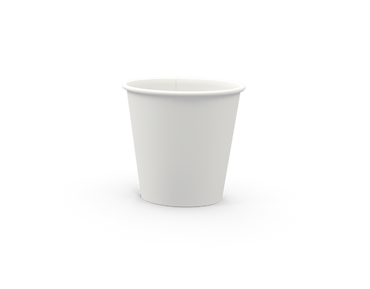 NatPak WHITE Single Wall 8oz Hot Cup - 1000ctn