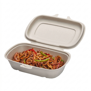 850ml Pulp Hinged Container 300/ctn