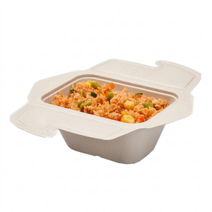 Sabert Pulp Folding Rectangle Bowl 24oz