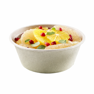 16oz Pulp Round Bowl - 500/ctn