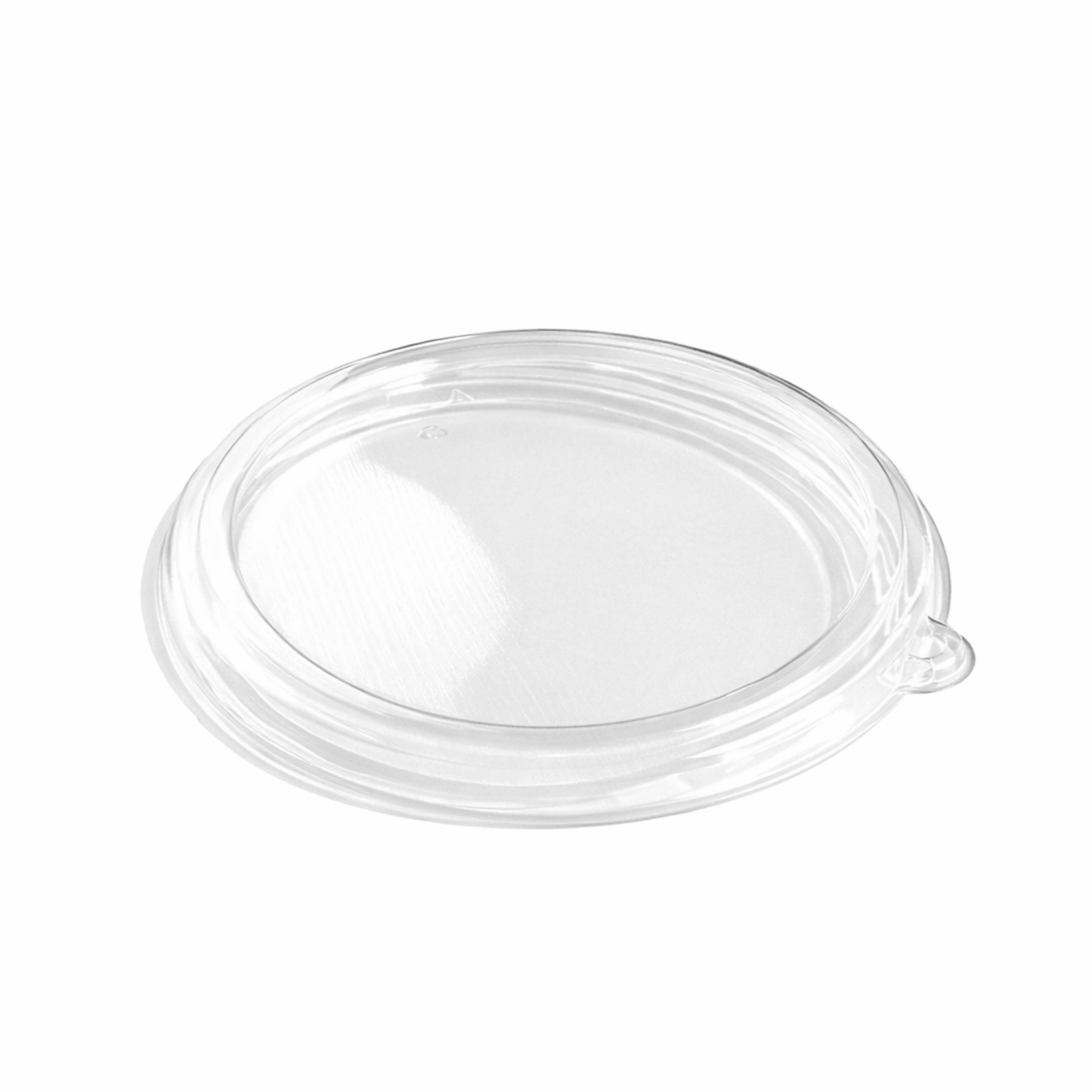 PET Lid for 16oz Pulp Round Bowl - 500/ctn