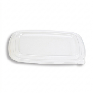 Sabert Clear Lid PET 800ml Rect Tray - 300/ctn