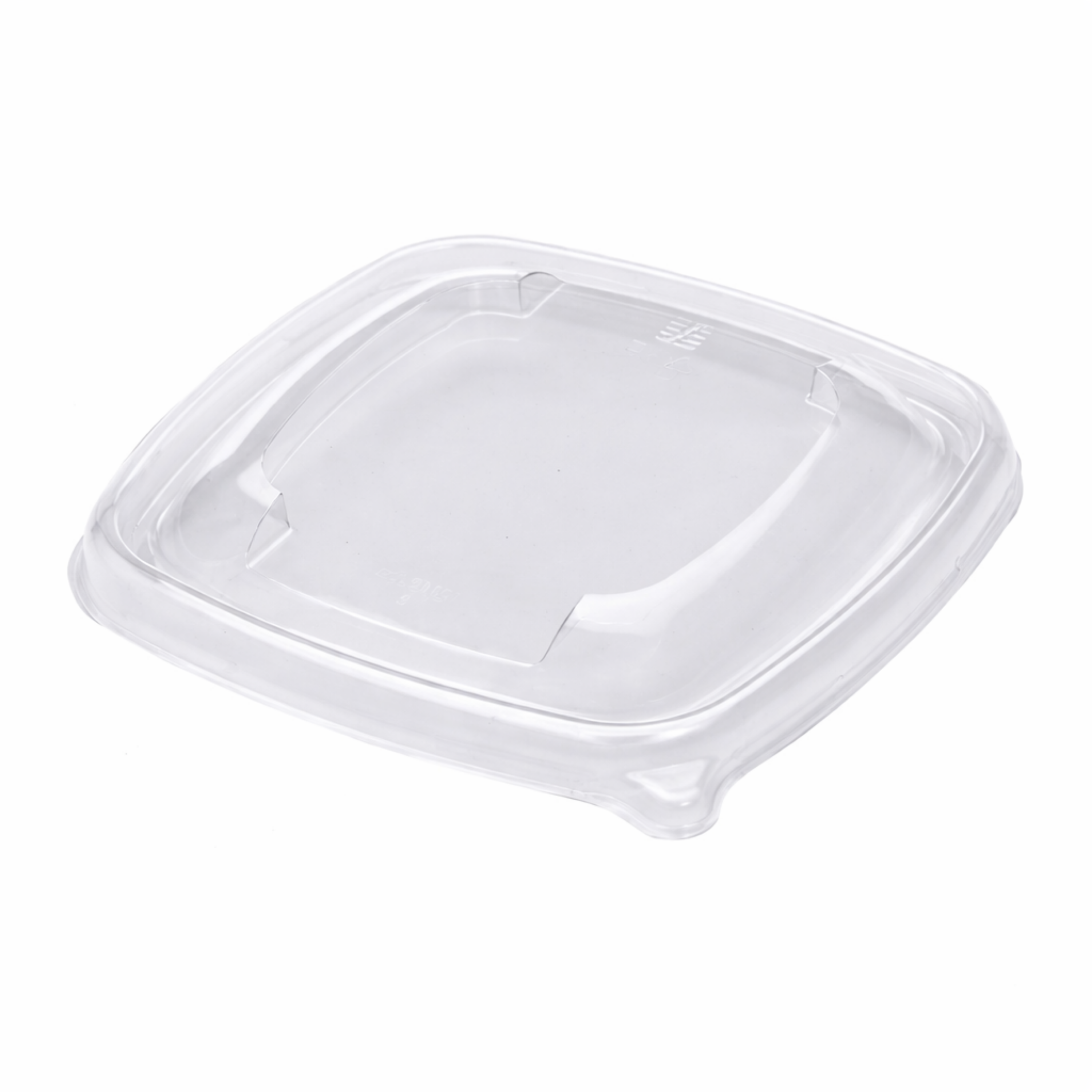 PET lid for Pulp Square Bowl - 500/ctn
