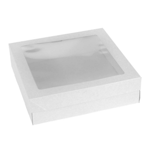 Lid for Cater Box White - Med (364x255x30) 100/ctn
