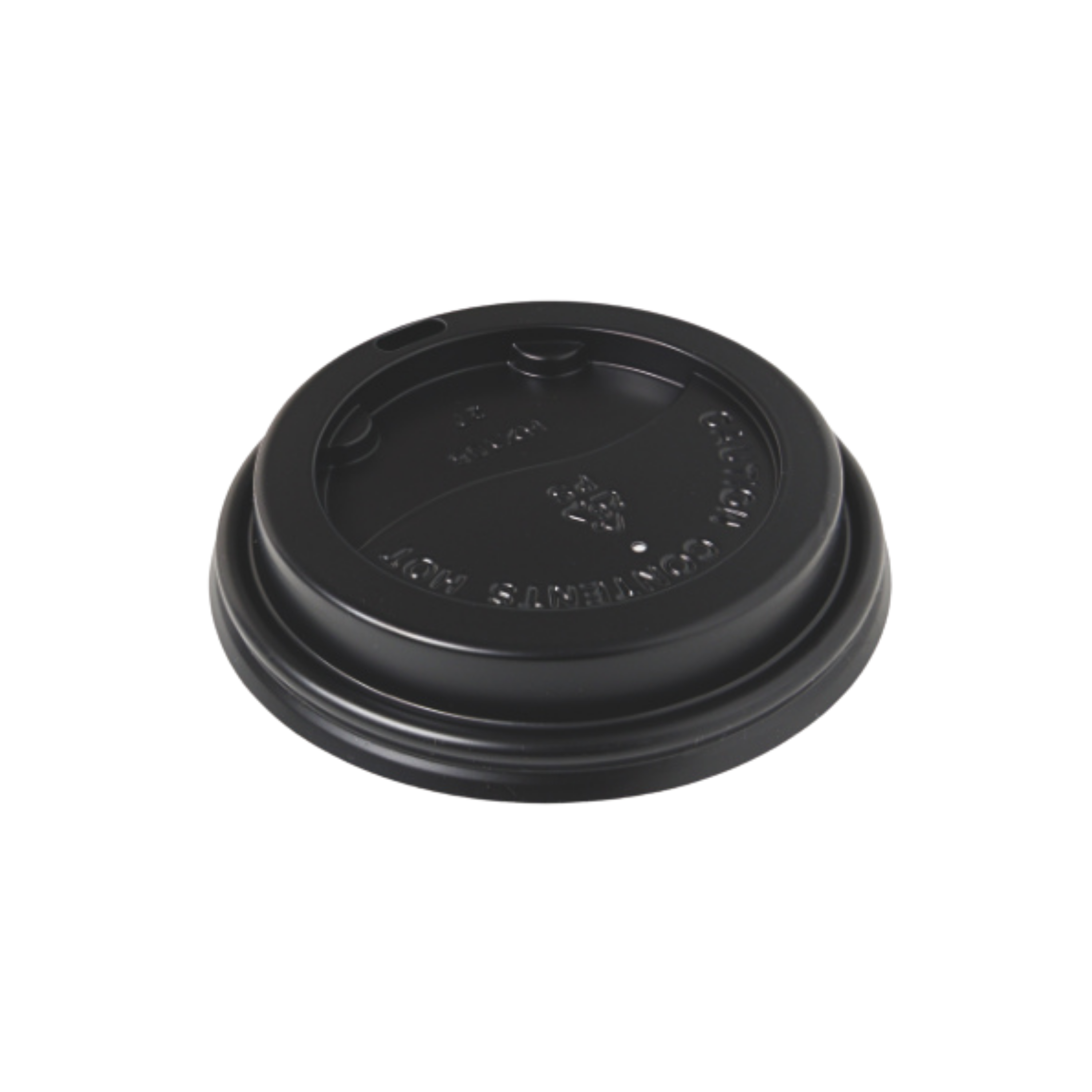 BetaEco Recyclable Lid BLACK 4oz Cups (62mm)