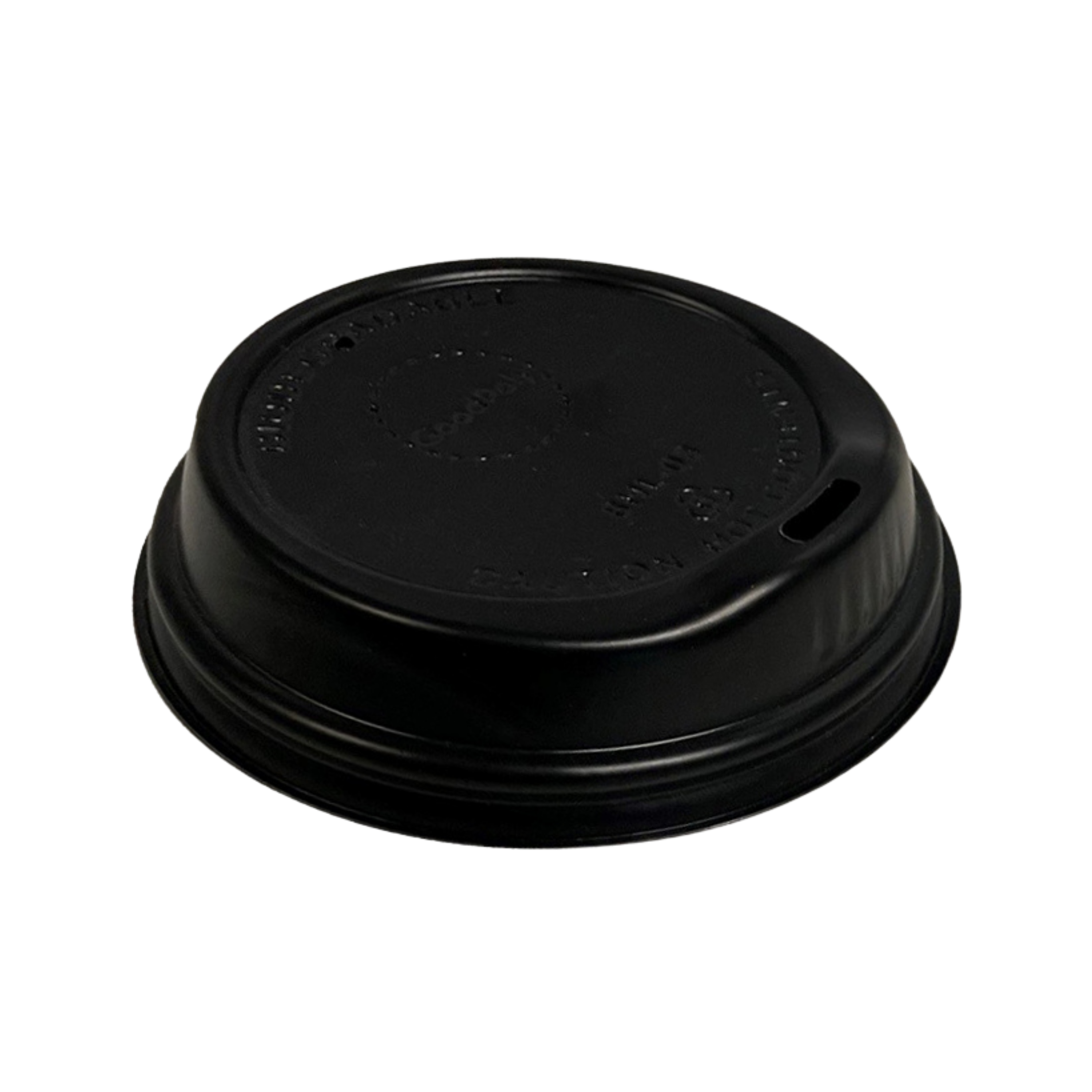 BetaEco Recyclable Lid BLACK 6/8oz Cups (80mm)