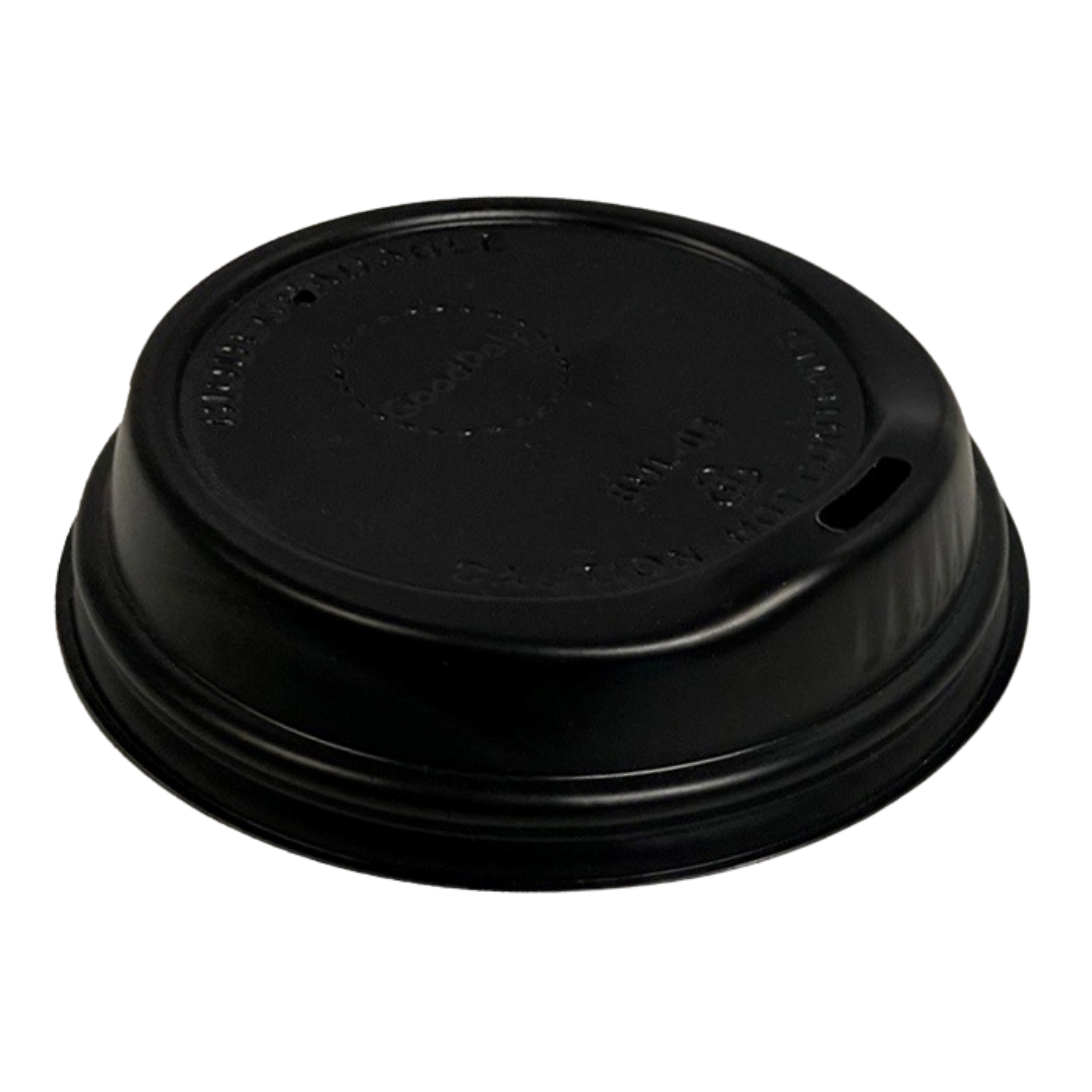 BetaEco Recyclable Lid BLACK 8/12/16oz Cups (90mm)