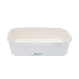 BetaEco Food Tub White 500ml - 300/ctn
