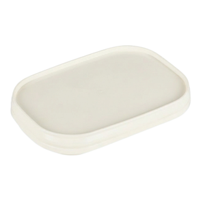 BetaEco White Paper Lid for Food Tubs