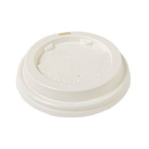 BetaEco PLA White Compostable Lid (80mm)
