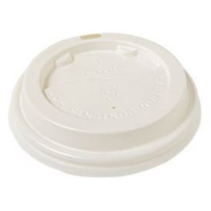 Beta Eco PLA WHITE compostible lid 90mm