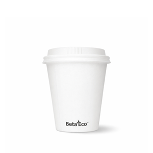 BetaEco PLA S Wall 6oz White Coffee Cup (80mm)