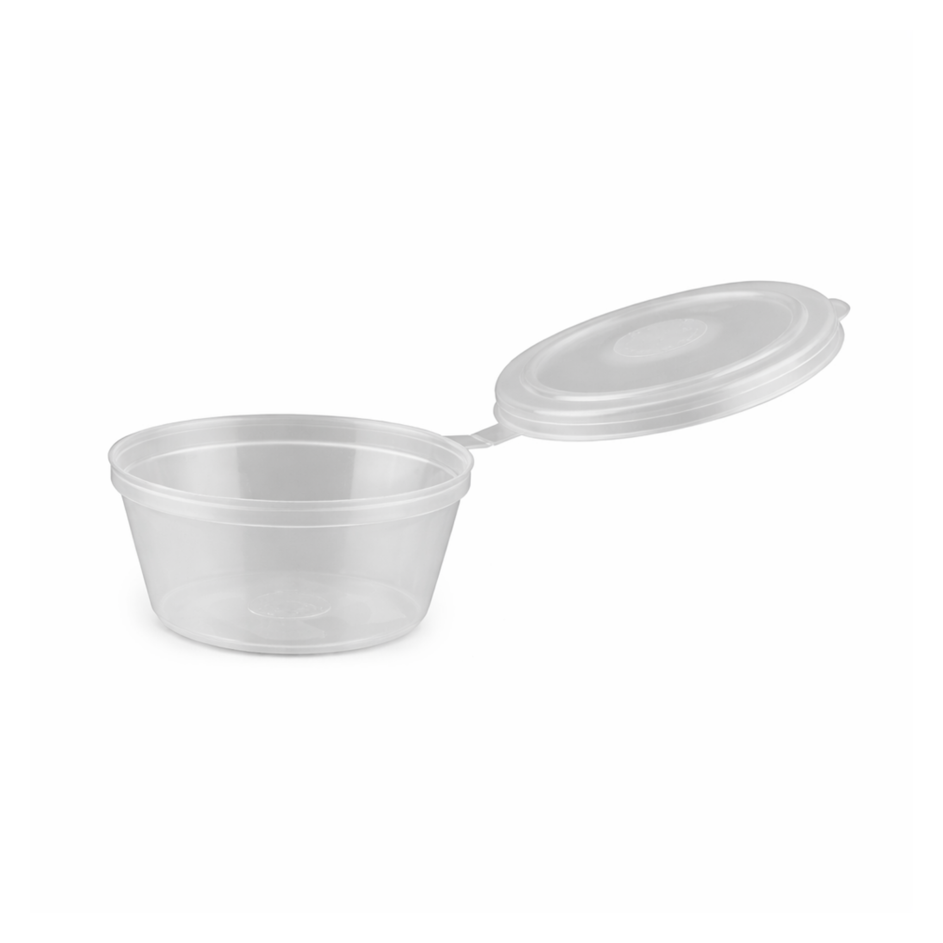 BetaEco Hinged PP Portion Cup with Lid 30ml (1oz)