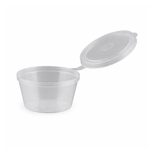 BetaEco Hinged PP Portion Cup with Lid 50ml (2oz)