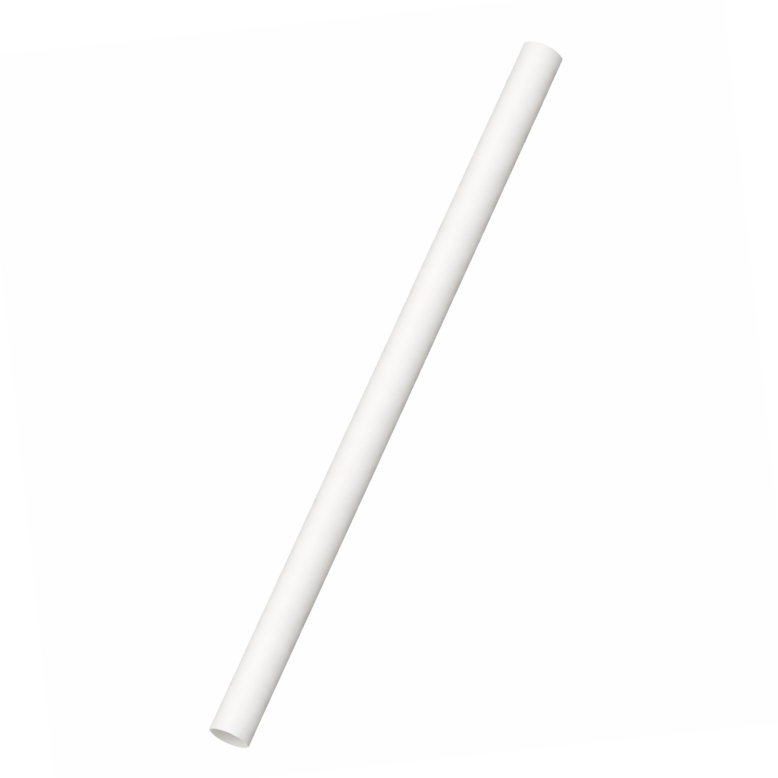 BetaEco Jumbo Paper Straw White - 2500ctn