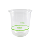 BetaEco UShape RPET Green Line 12oz (360ml) Cup