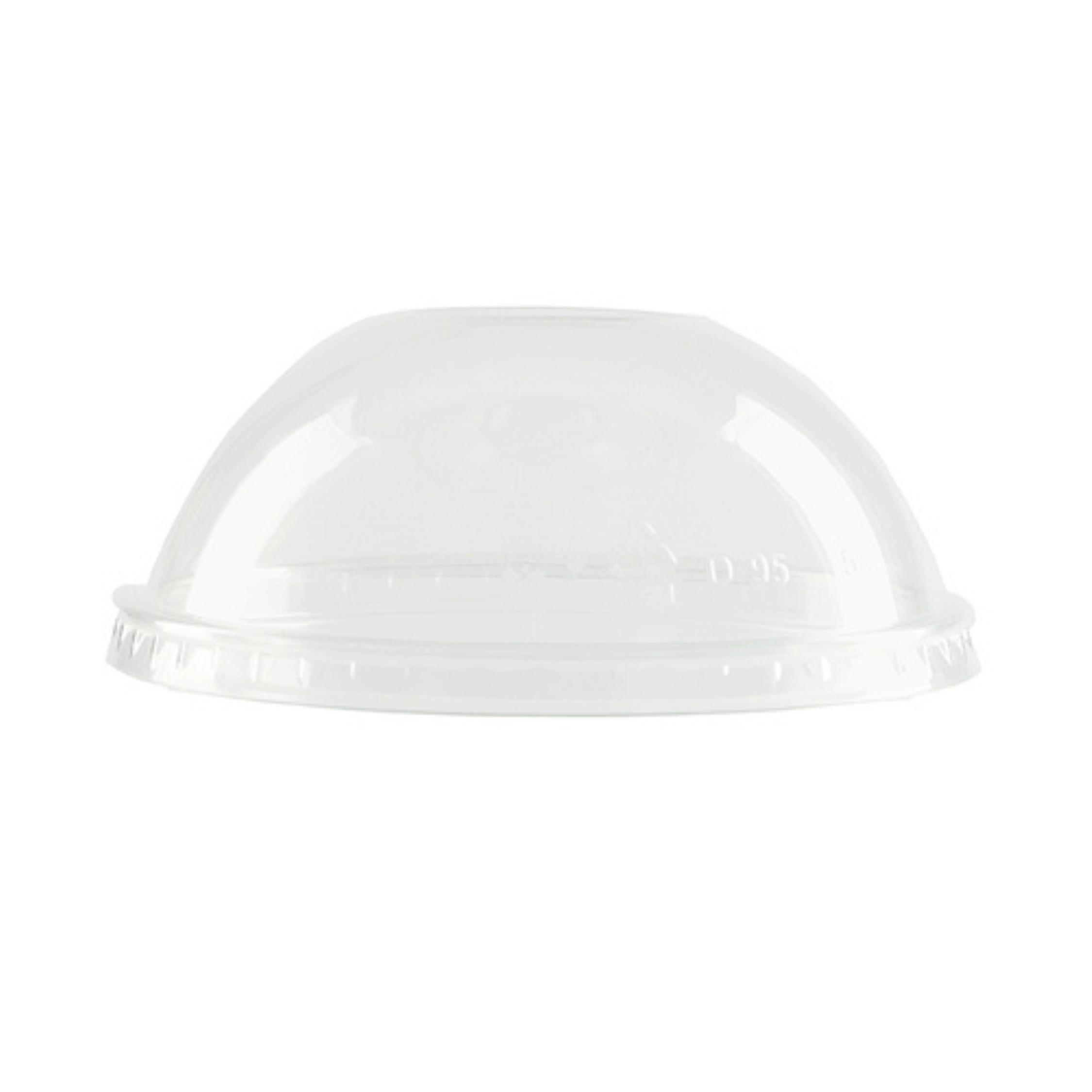BetaEco RPET Dome Lid (X-Slot) Green UShape Cups