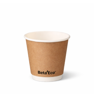 BetaEco SD Wall 8oz Kraft Coffee Cup (90mm) - 500c